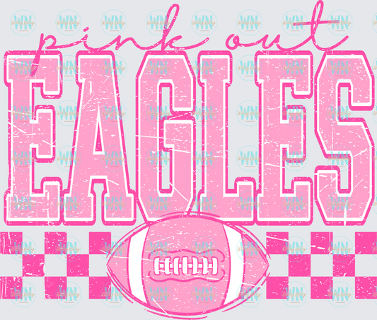 Eagles Pink Out-Ready to Press DTF Transfer