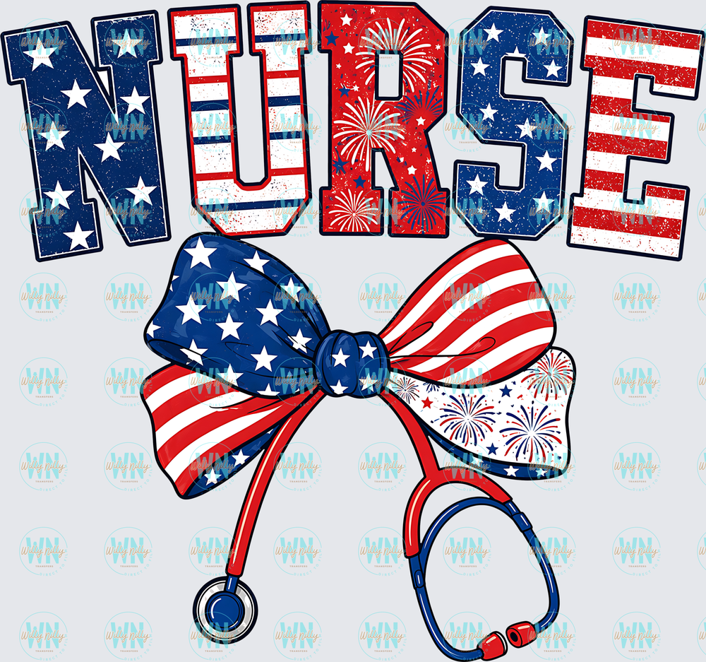Nurse USA-Ready to Press DTF Transfer