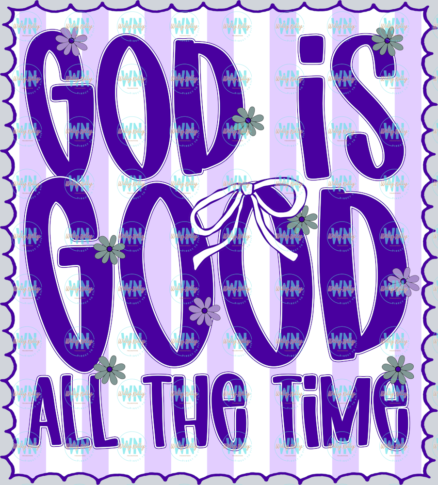 God is good all the time