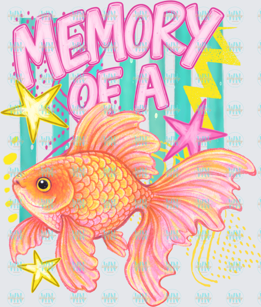 Memory of A-Ready to Press DTF Transfer