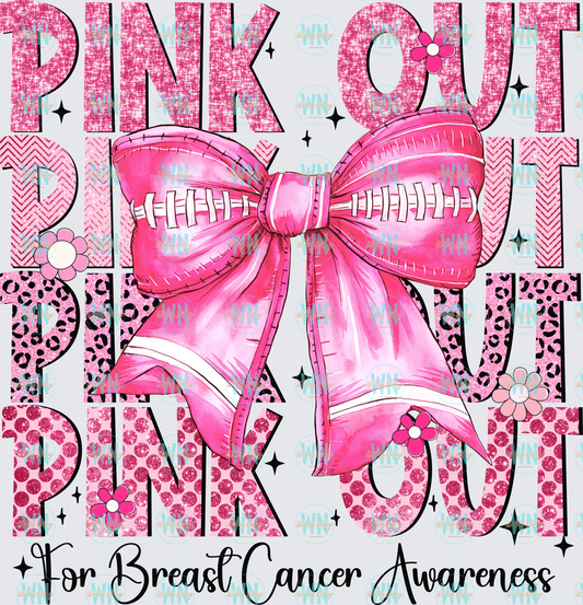 Pink Out-Ready to Press DTF Transfer
