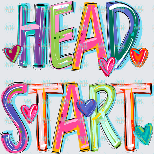 Cheery Head Start-Ready to Press DTF Transfer