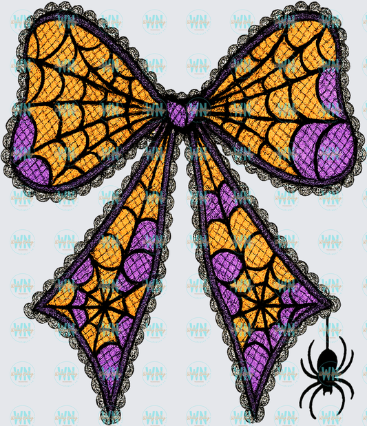 Halloween Bow-Ready to Press DTF Transfer
