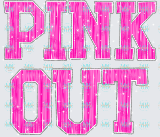 Pink Out-Ready to Press DTF Transfer