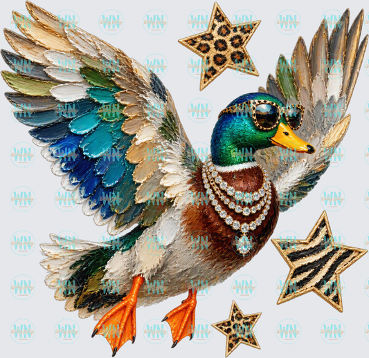 Diva Duck-Ready to Press DTF Transfer