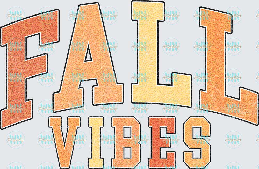 Fall Vibes (collegiate)-Ready to Press DTF Transfer