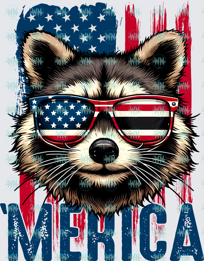 Merica-Ready to Press DTF Transfer