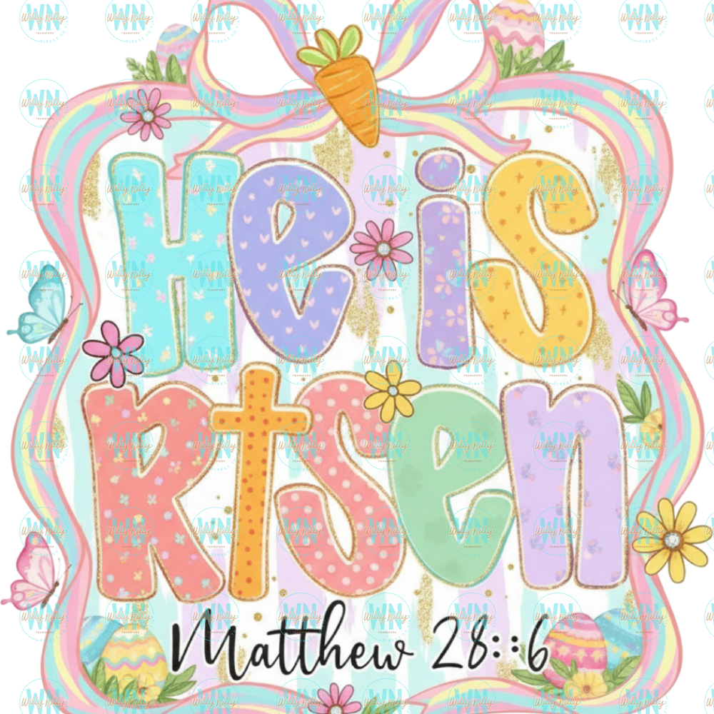 He is risen