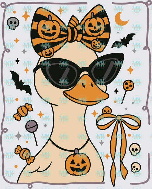 Halloween Goose (girl)-Ready to Press DTF Transfer