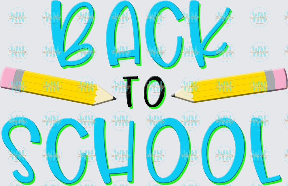 Back to School (blue)-Ready to Press DTF Transfer