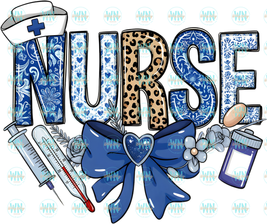 Nurse with Bow