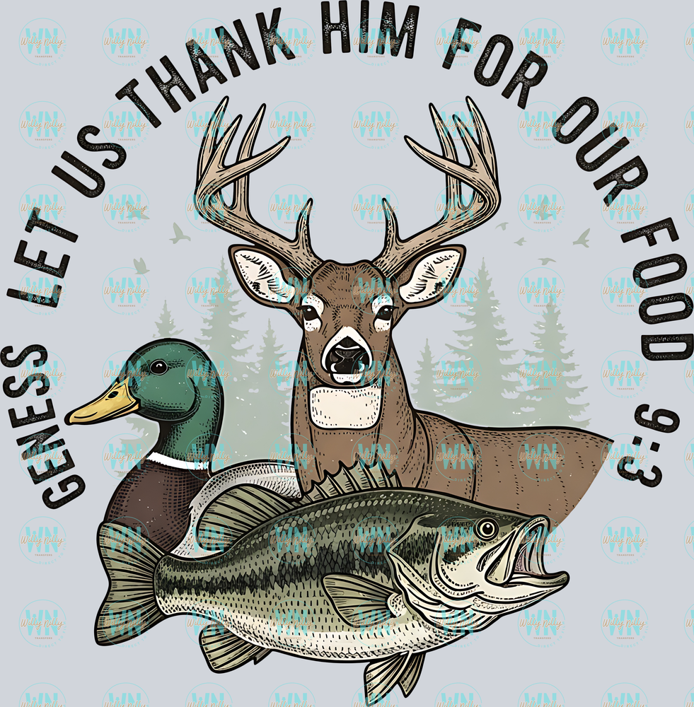 Thank him