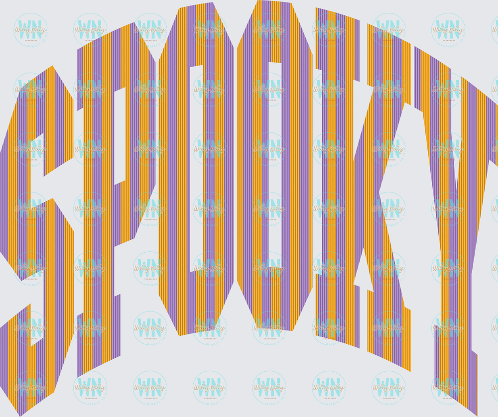 Spooky (word art)-Ready to Press DTF Transfer