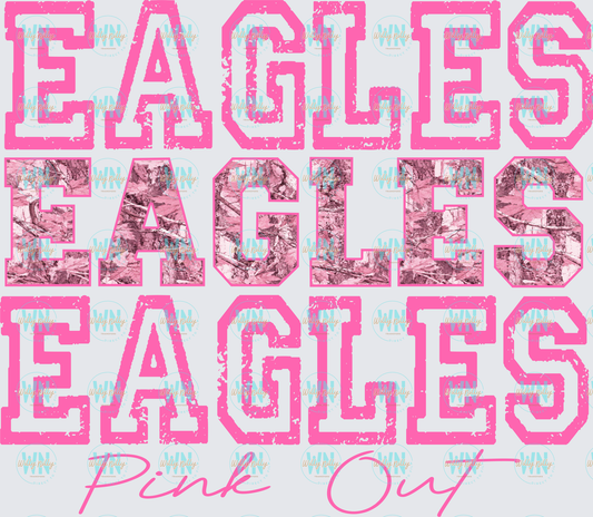 Eagles Pink Out-Ready to Press DTF Transfer