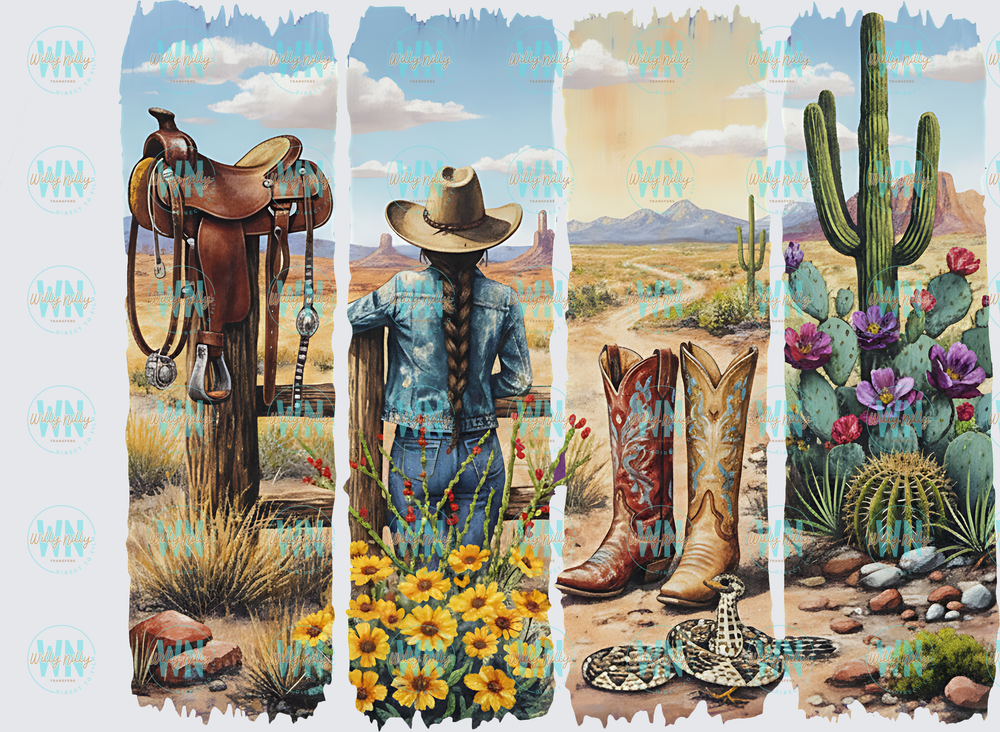 Vintage Western-Ready to Press DTF Transfer