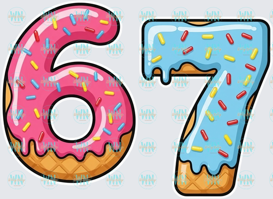 6 7 Birthday-Ready to Press DTF Transfer