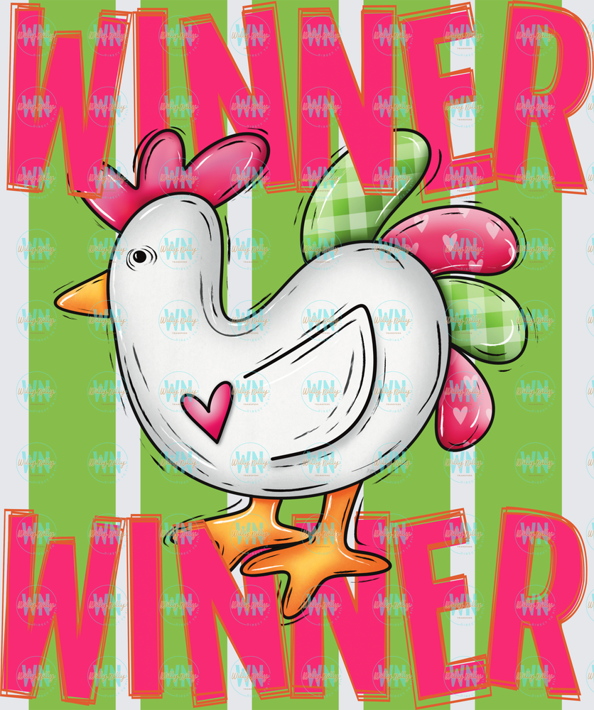 Winner Winner-Ready to Press DTF Transfer