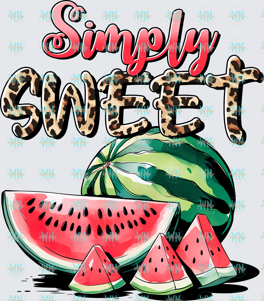 Simply Sweet-Ready to Press DTF Transfer