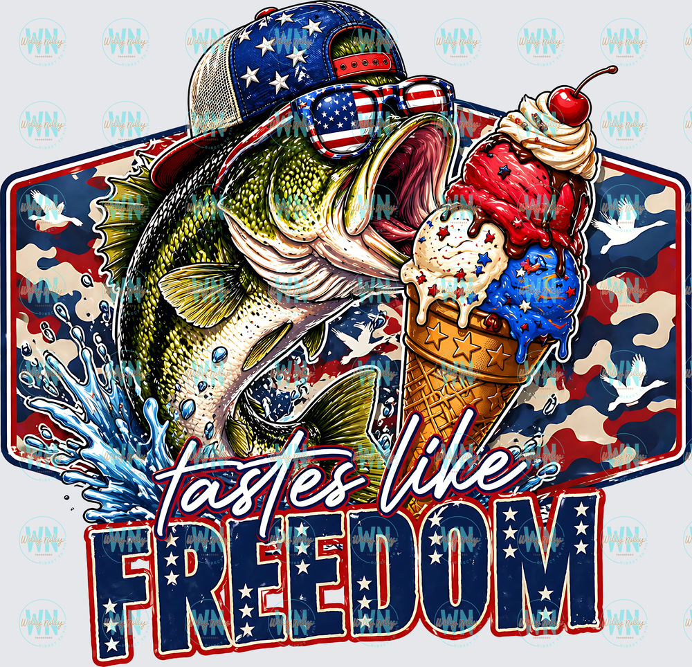 Tastes Like Freedom-Ready to Press DTF Transfer