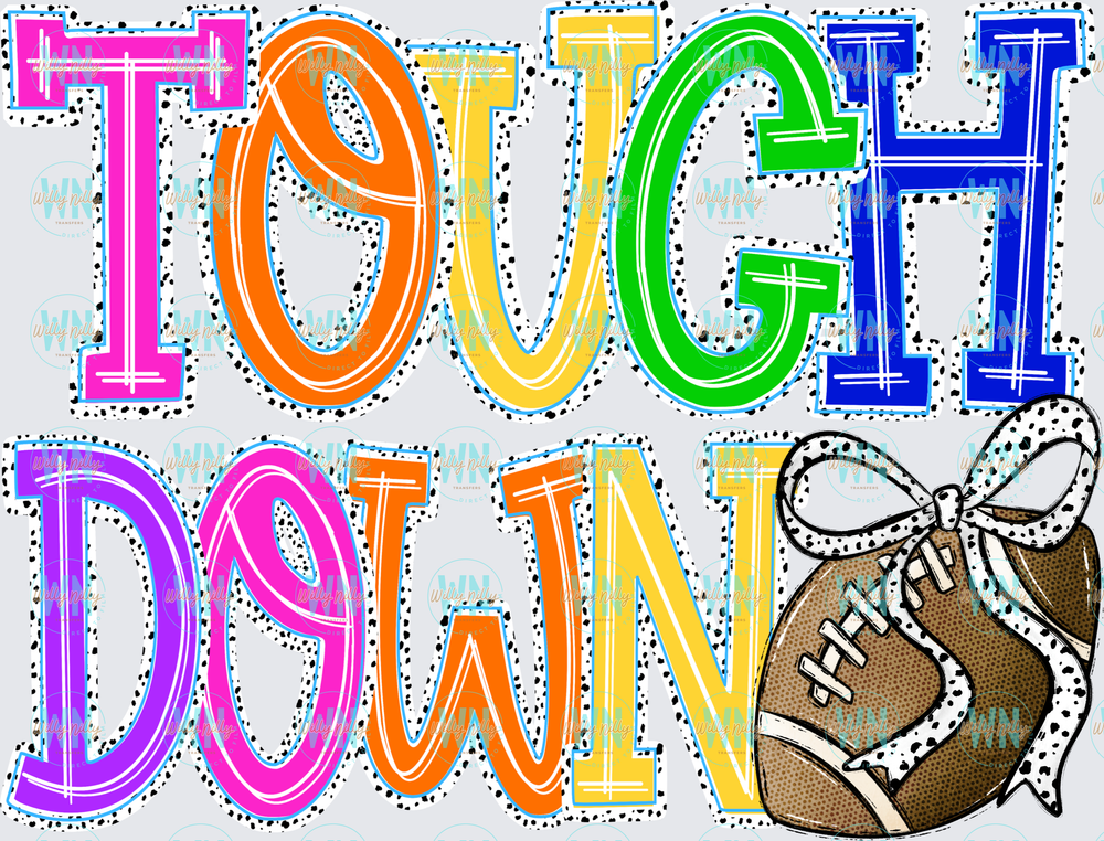 Touch Down-Ready to Press DTF Transfer