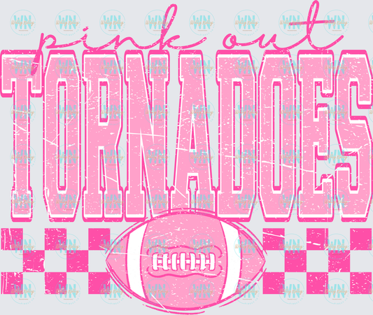 Tornadoes Pink Out-Ready to Press DTF Transfer