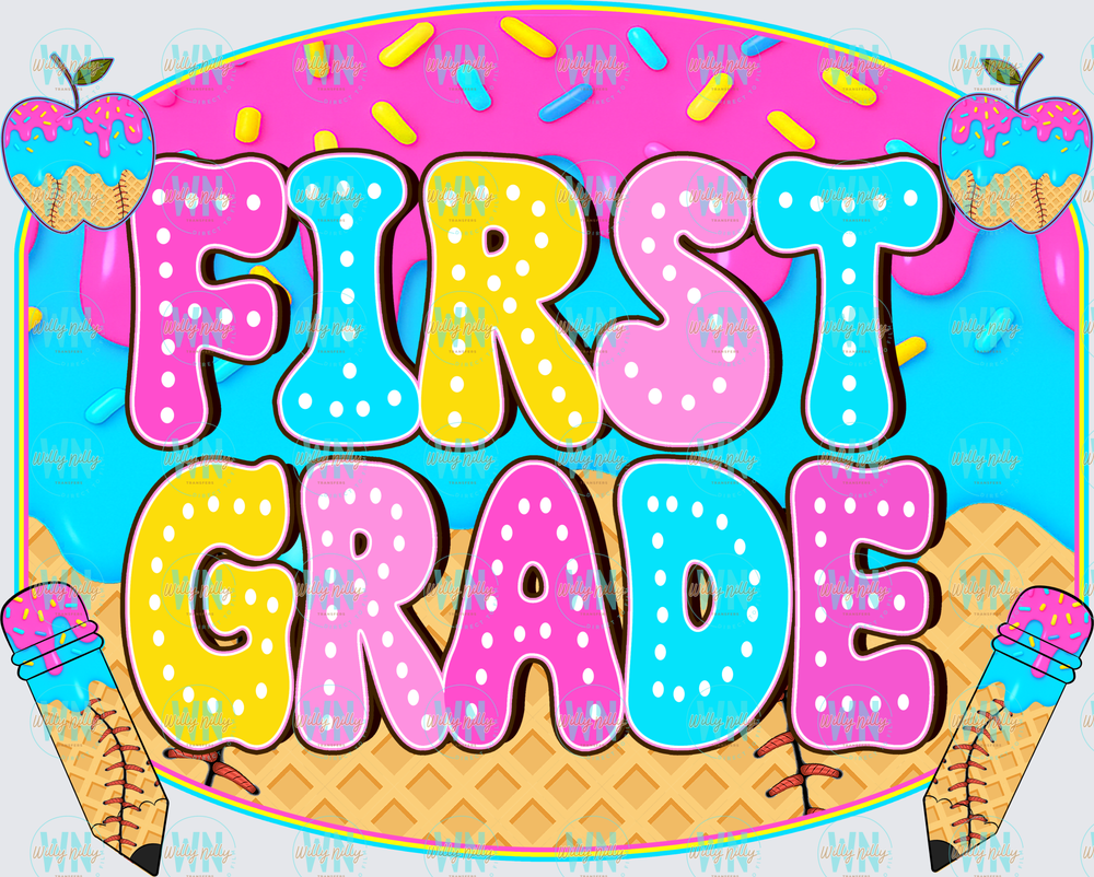 First Grade (sweet)-Ready to Press DTF Transfer