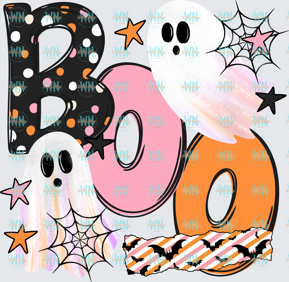 Cute Boo-Ready to Press DTF Transfer
