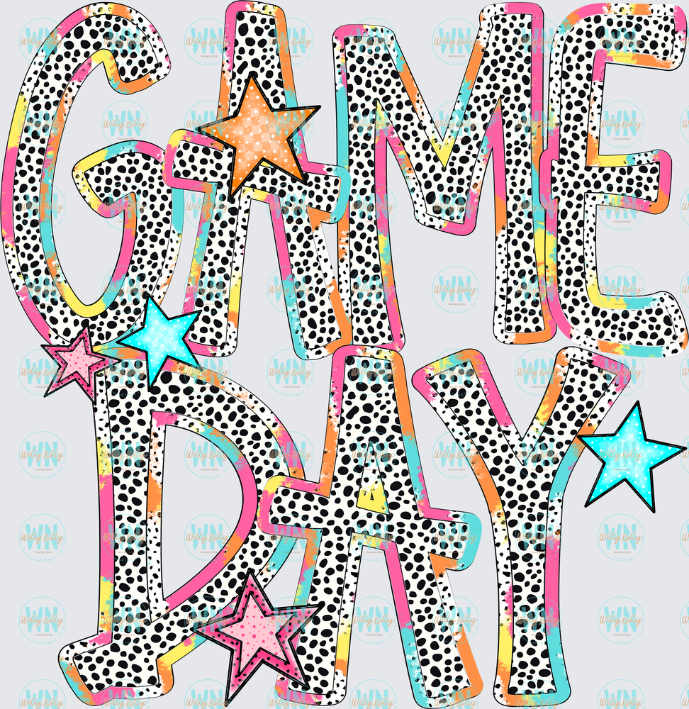 Game Day (dottie)-Ready to Press DTF Transfer