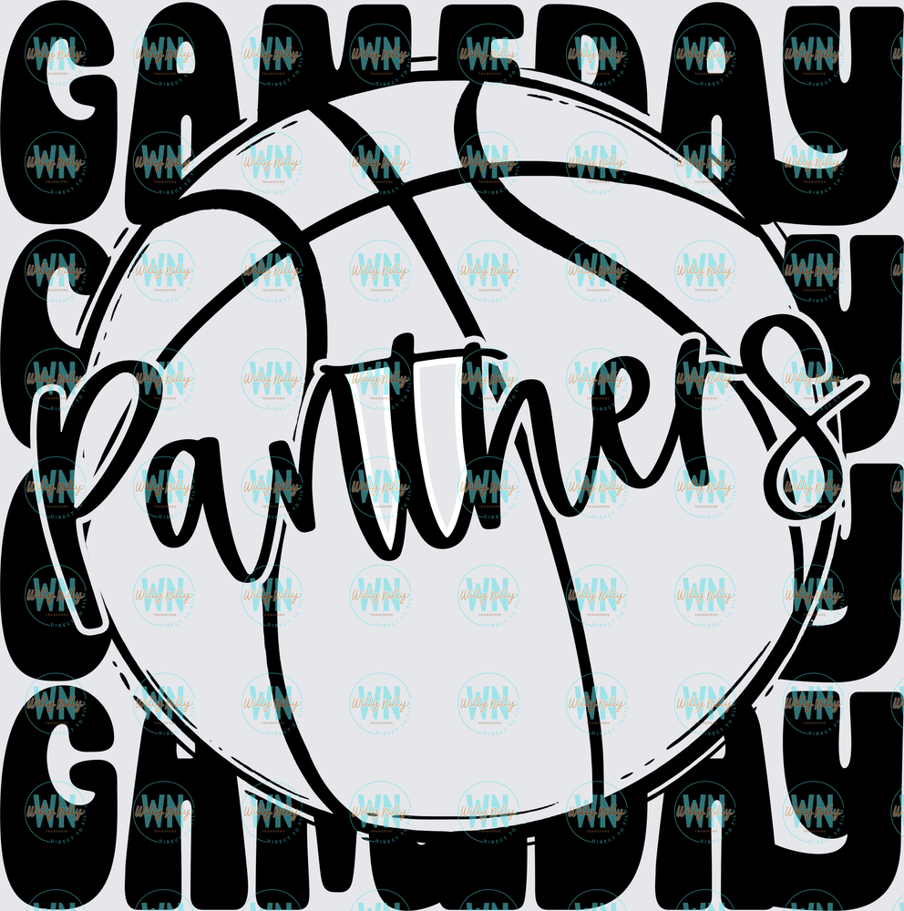 Panthers Gameday (basketball)-Ready to Press DTF Transfer