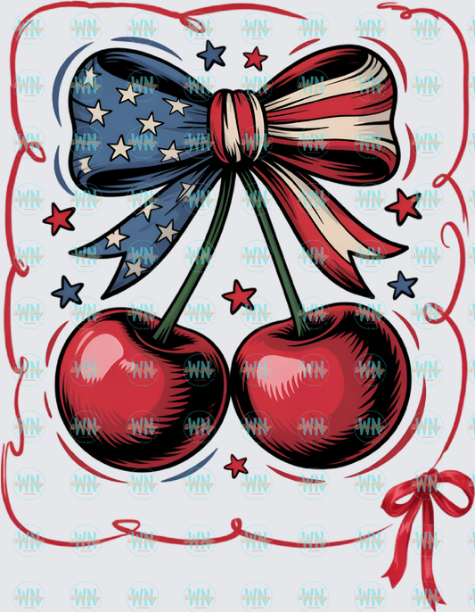 USA Cherry Bow
