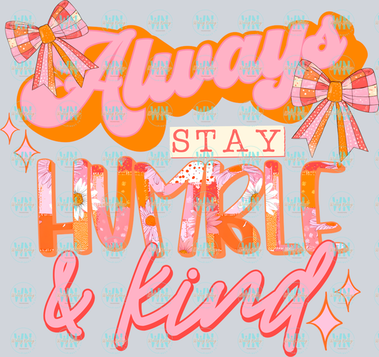 Stay Humble