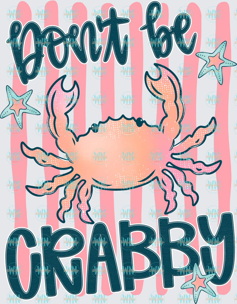 Don't Be Crabby-Ready to Press DTF Transfer