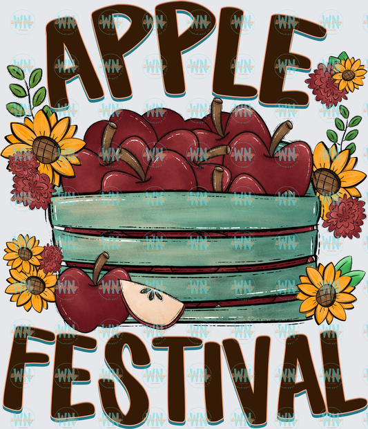 Apple Festival-Ready to Press DTF Transfer
