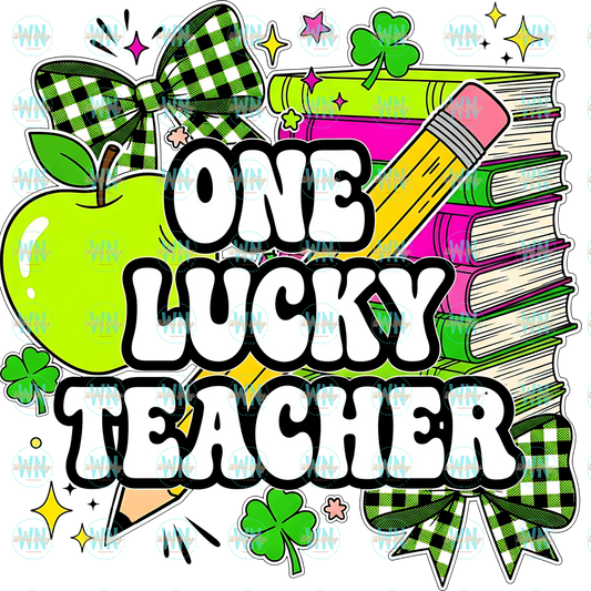 One Lucky Teacher