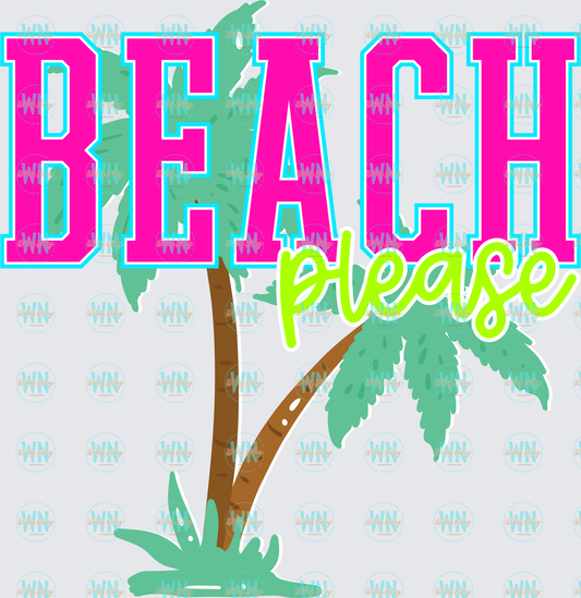 Beach please