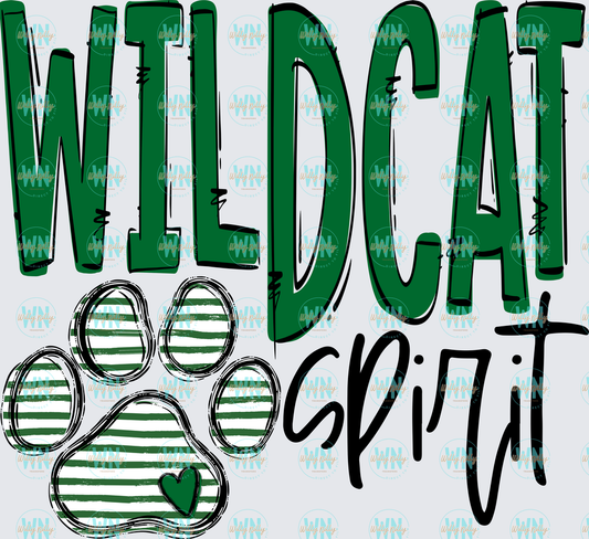 Wildcat Spirit-Ready to Press DTF Transfer
