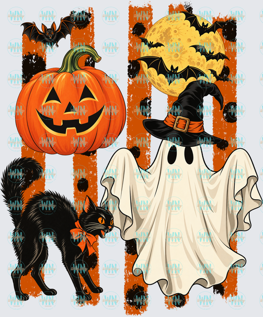 Halloween Collage-Ready to Press DTF Transfer