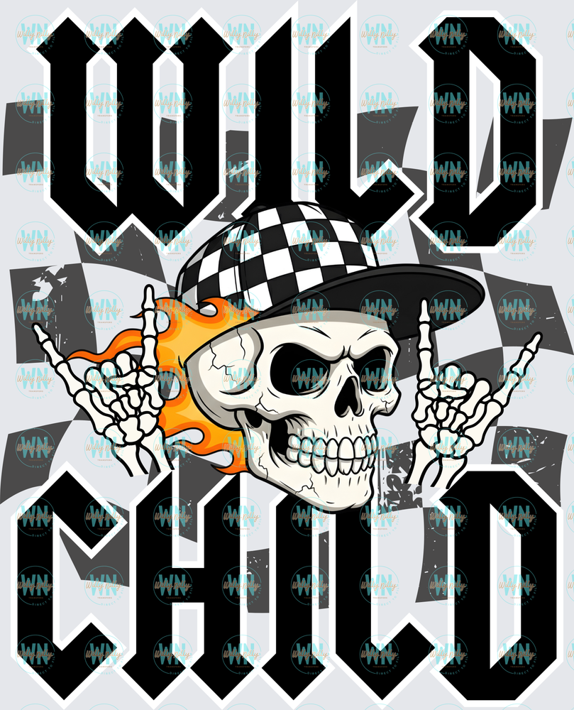 Wild Child-Ready to Press DTF Transfer