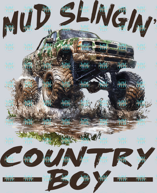 mud slingin country boy