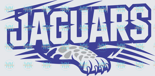 Jaguars Claw-Ready to Press DTF Transfer
