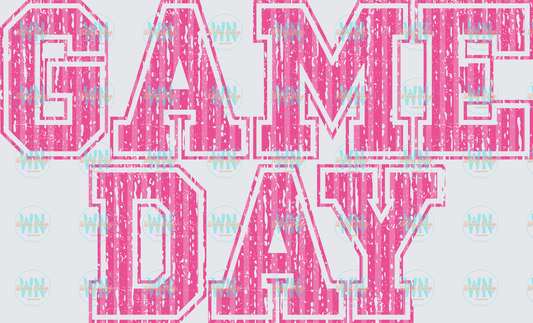 Game Day Pink Out-Ready to Press DTF Transfer