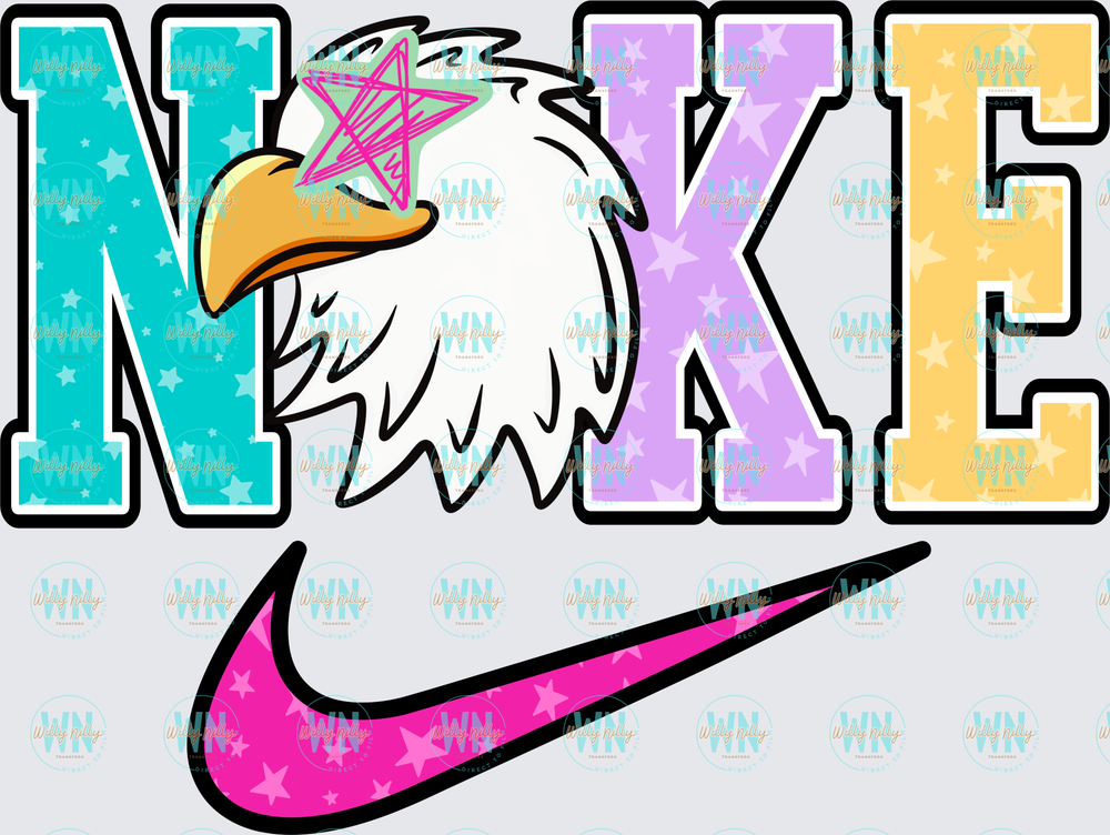 Eagles (mascot)-Ready to Press DTF Transfer