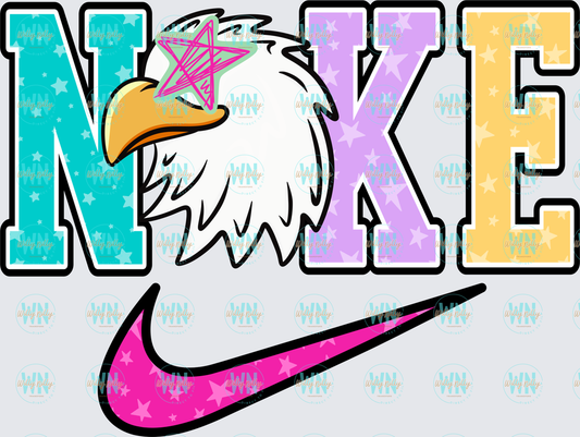 Eagles (mascot)-Ready to Press DTF Transfer