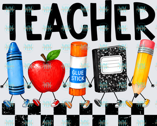 Teacher (school crossing)-Ready to Press DTF Transfer