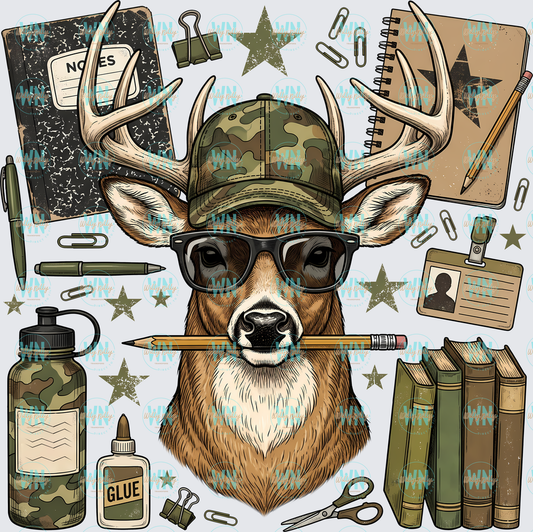 Huntin and Schoolin-Ready to Press DTF Transfer