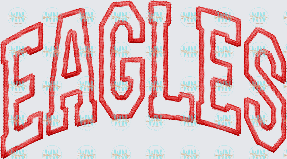 Eagles (red stitch)-Ready to Press DTF Transfer