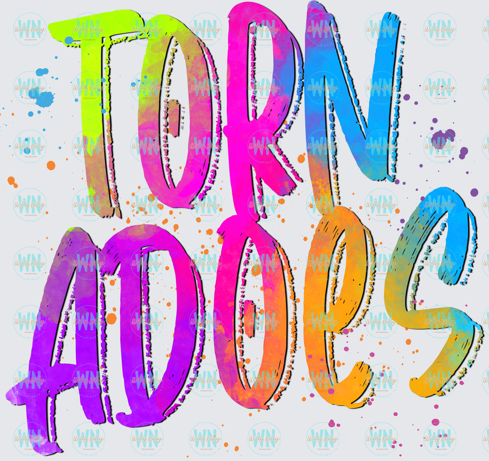 Tornadoes (neon)-Ready to Press DTF Transfer