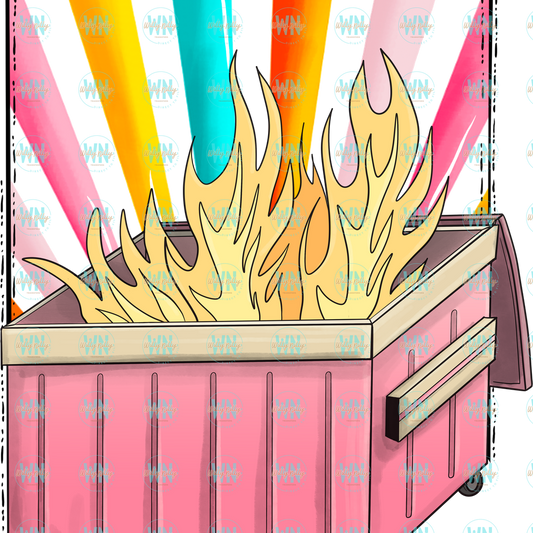 Dumpster Fire Pocke