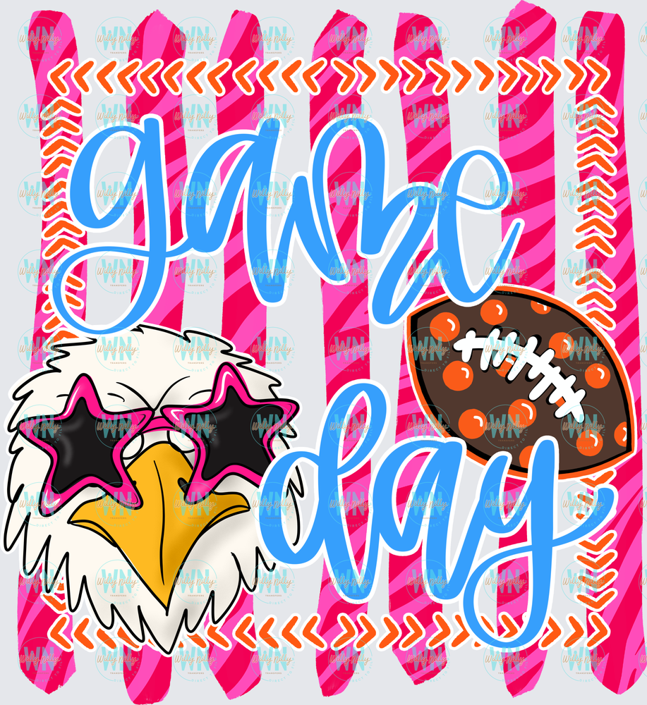 Game Day Eagle-Ready to Press DTF Transfer