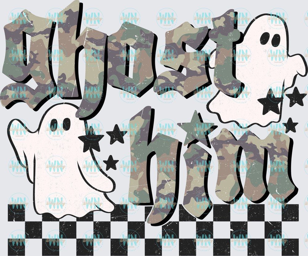 Ghost Him-Ready to Press DTF Transfer